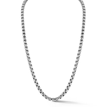 JAI Chunky Silver Chain, 20"